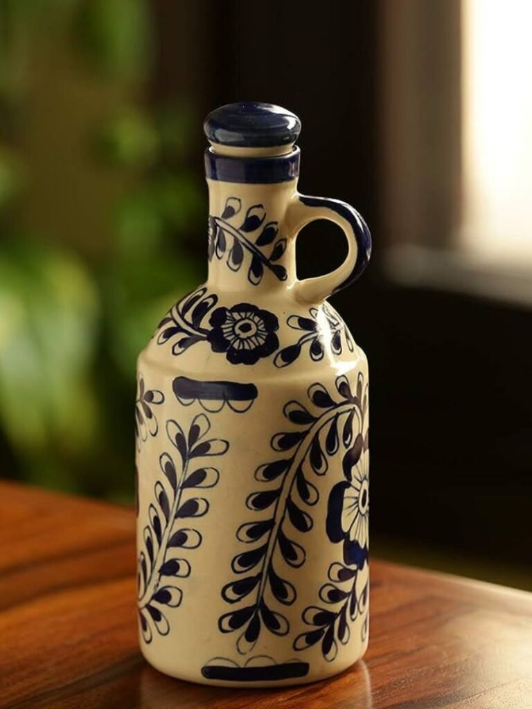 Town of Ceramics - TOC, Ceramic Oil dispenser, Oil dispenser, Ceramic Kitchen Items