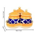 Town of Ceramics - TOC, Ceramic Pickle Jars, Ceramic Jars, Ceramic Achaar Jars, Ceramic Store Jars