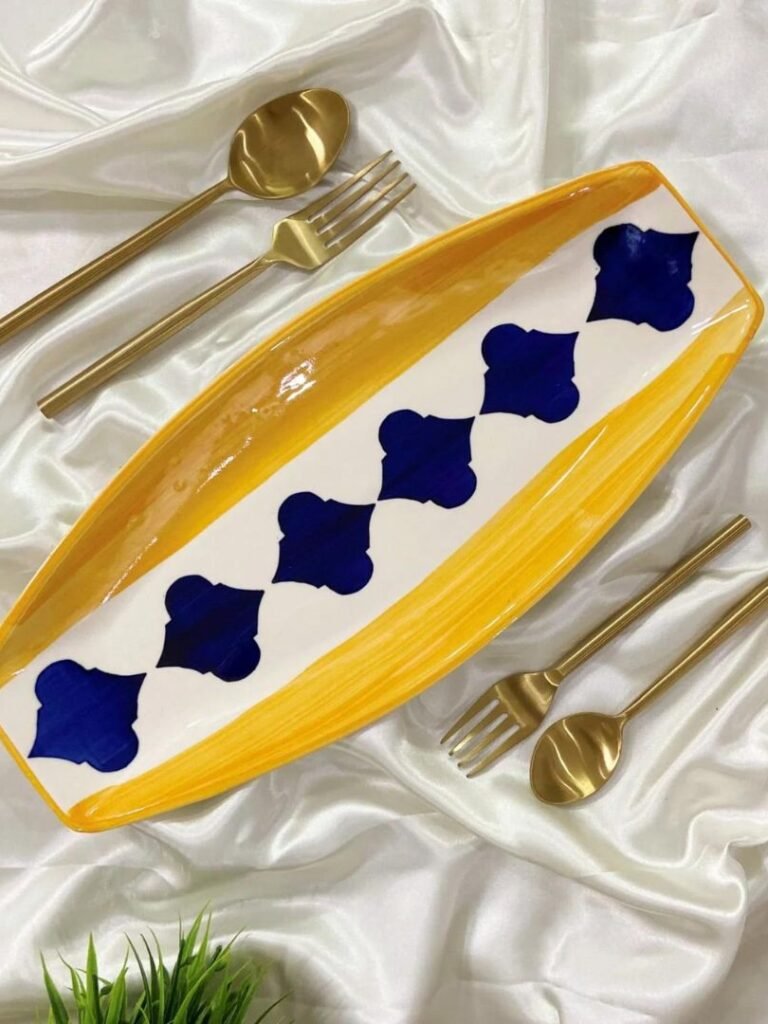 Town of Ceramics - TOC, Ceramic Serving Tray, Serving Tray, Ceramic Tray, Tray. Gift Items, Ceramic Gift Items, Ceramic Platter, Platter
