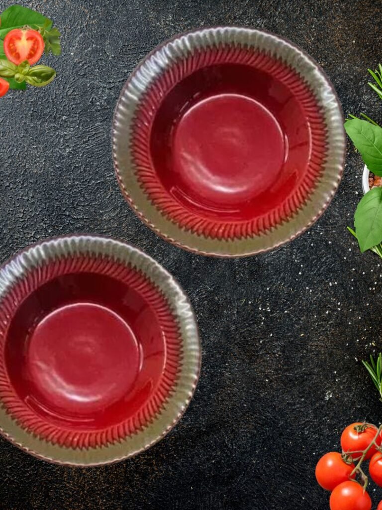 Town of Ceramics - TOC, Ceramic Breakfast set, Ceramic Bowl, Ceramic Pasta Plate, Ceramic Deep Plate, Deep Plate, Pasta Plate, Ceramic Plate