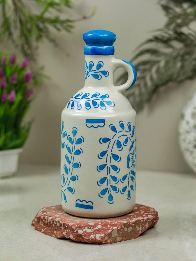 Town of Ceramics - TOC, Ceramic Oil dispenser, Oil dispenser, Ceramic Kitchen Items