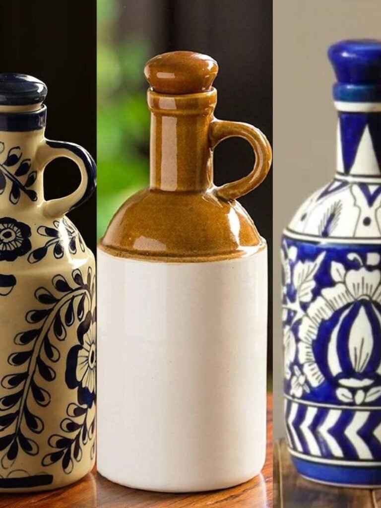 Town of Ceramics - TOC, Ceramic Oil dispenser, Oil dispenser, Ceramic Kitchen Items