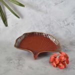 Town of Ceramics - TOC, Ceramic Serving Tray, Serving Tray, Ceramic Leaf Tray, Leaf Tray. Gift Items, Ceramic Gift Items