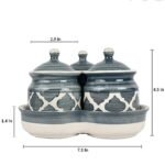 Town of Ceramics - TOC, Ceramic Pickle Jars, Ceramic Jars, Ceramic Achaar Jars, Ceramic Storage Jars,