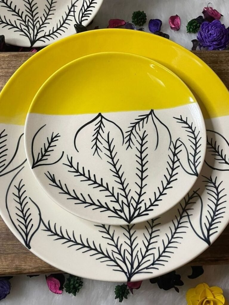 Town of Ceramics - TOC, Ceramic Quarter Plates, Ceramic Dinner Plates, Ceramic Plates, Ceramic Dinner Set