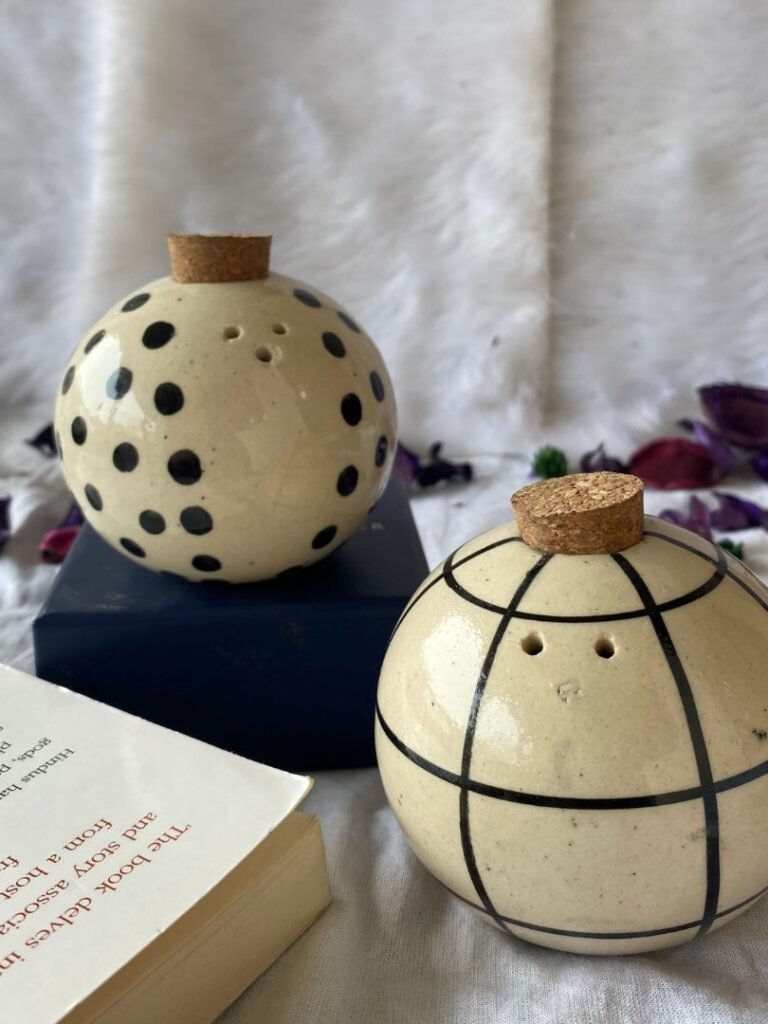 Town of Ceramics - TOC, Ceramic Salt and Pepper