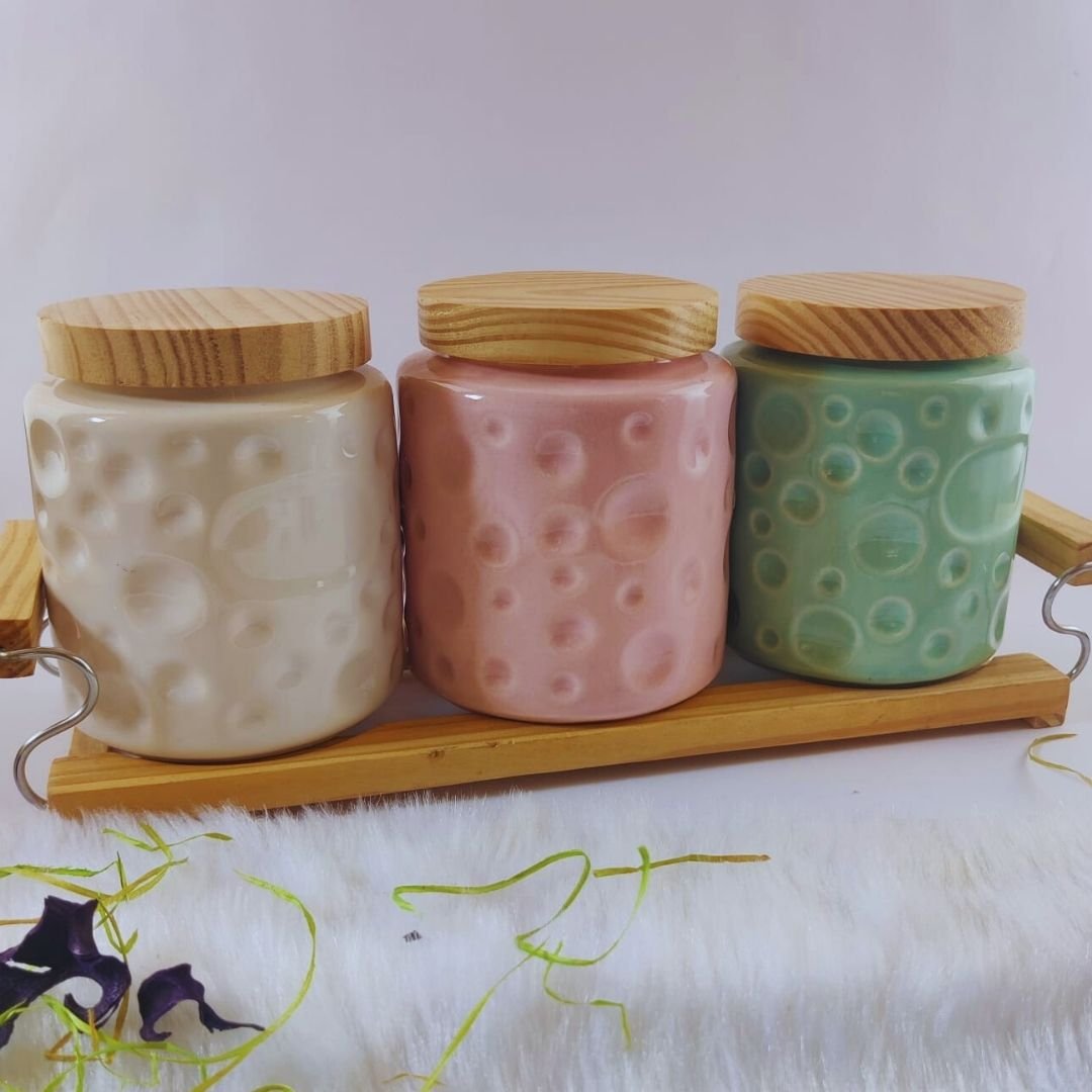 52 Town of Ceramics - TOC, Ceramic Pickle Jars, Ceramic Jars, Ceramic Achaar Jars, Ceramic Storage Jars, Ceramic Air Tight Jars