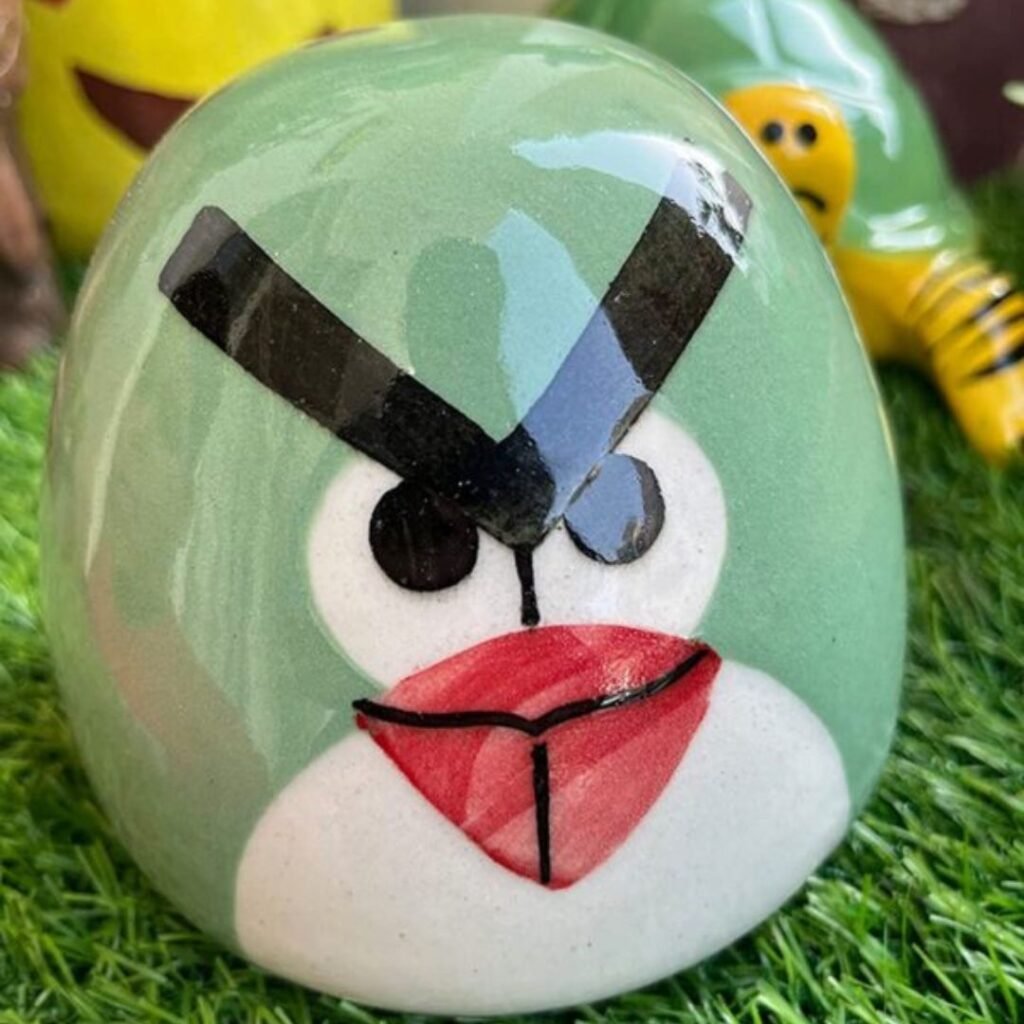 Town of Ceramics - TOC, Ceramic Piggy Bank, Ceramic Gullak, Ceramic Coin Box, Ceramic Gift item