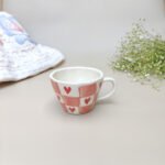 Checkered Heart Cup - Image 3
