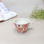 Checkered Heart Cup - Image 4