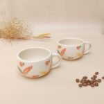 Blush Leaf Cup - Set of 2