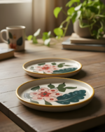 Aangan Phool Snack Plate - Set of 2