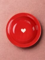 Heartful Red Pasta Plate - Image 2