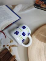 Blue Floral Charm Mug - Image 4