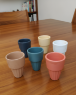 Authentic Kulhad Mug with Golden Stand - Image 2