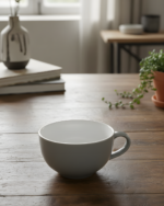 Grey Cappuccino Mug