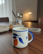 Blue Leaf Citrus Mug