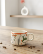 Premium Printed Tea Cups - Set of 2 - Image 3