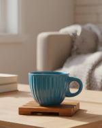 Glazed Tea Cups - Set of 2 - Image 6