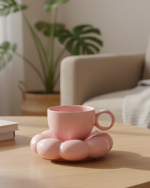 Adorable Sunflower Cup & Saucer Set - Image 7