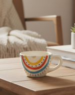 Abstract Hand Painted Cups - Image 3