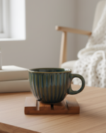 Glazed Tea Cups - Set of 2 - Image 3