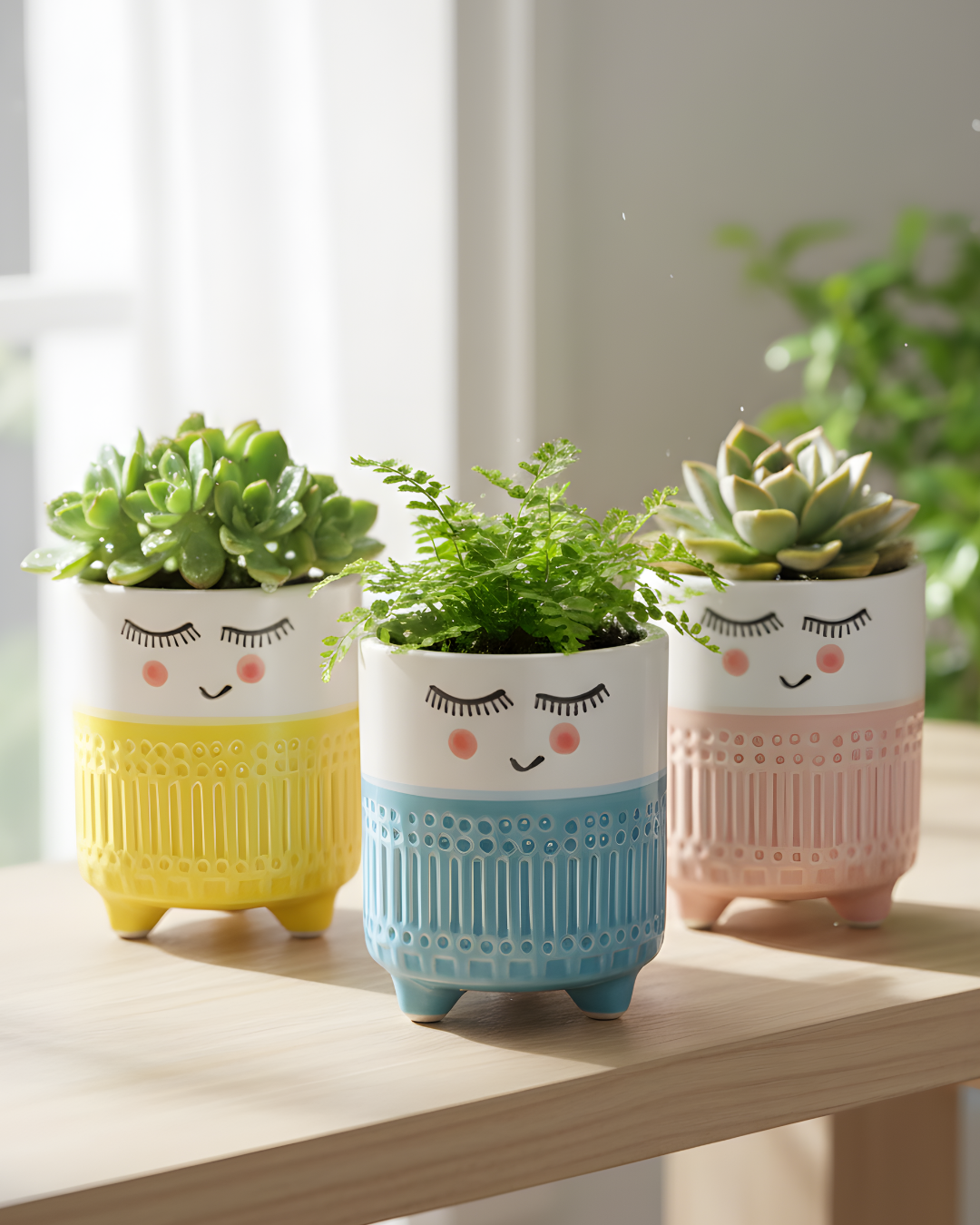 25 Smiley Small Planter - Image 1
