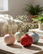 Pomegranate Shaped Vase - Image 2
