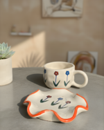 Floral Whisper Cup & Saucer - Image 2