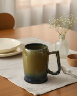 Green Tower Tumbler Mug