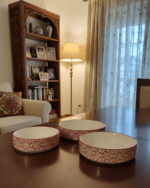 Classic Red & White Bowls – Set of 3 - Image 2