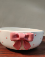 Pink Bow Snack Bowl - Image 3