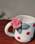 Polka Rose Mug - Image 2