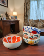 Fruit & Petal Snack Bowls - Set of 4