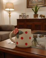 Polka Rose Mug