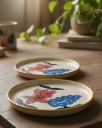 Aangan Phool Snack Plate - Set of 2