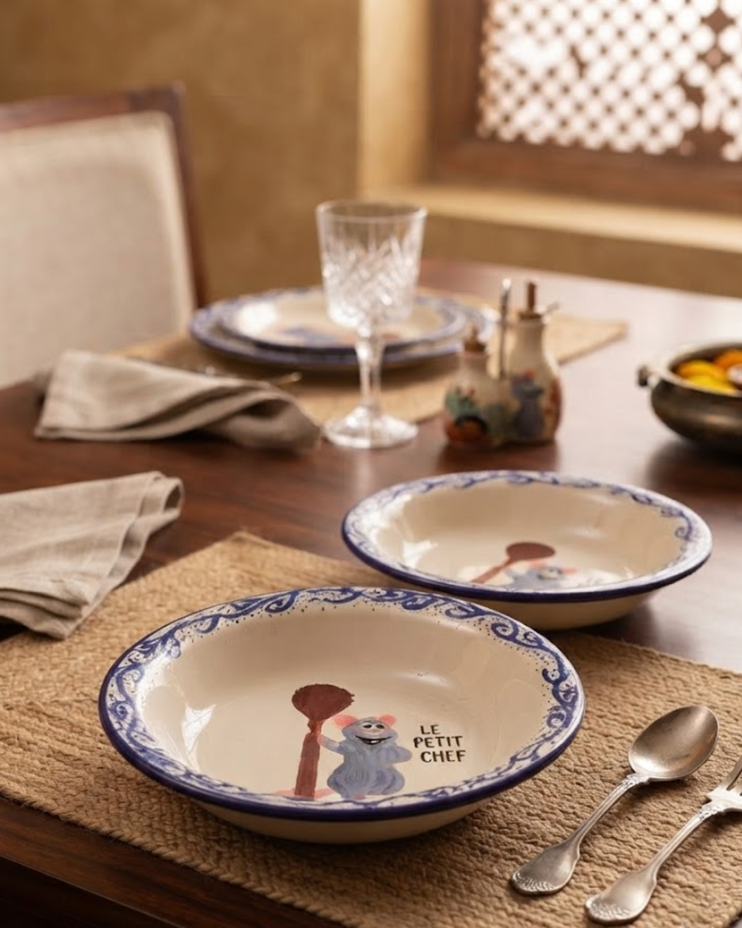 1 Le Petit Chef Pasta Plate - Image 1