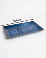 Cosmic Blue Artisanal Platter - Image 3