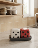 Dice Shaped Salt Pepper Jar