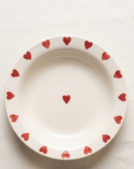 Love Heart Pasta Plate - 7 inch - Image 2