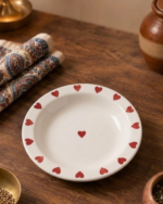 Love Heart Pasta Plate - 7 inch