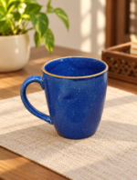 Glossy Blue Mug Set of 2 - Image 2