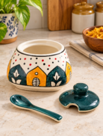 Green Village Pickle Jar - Image 2