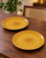 Mustard Glazed Plate - Set of 2